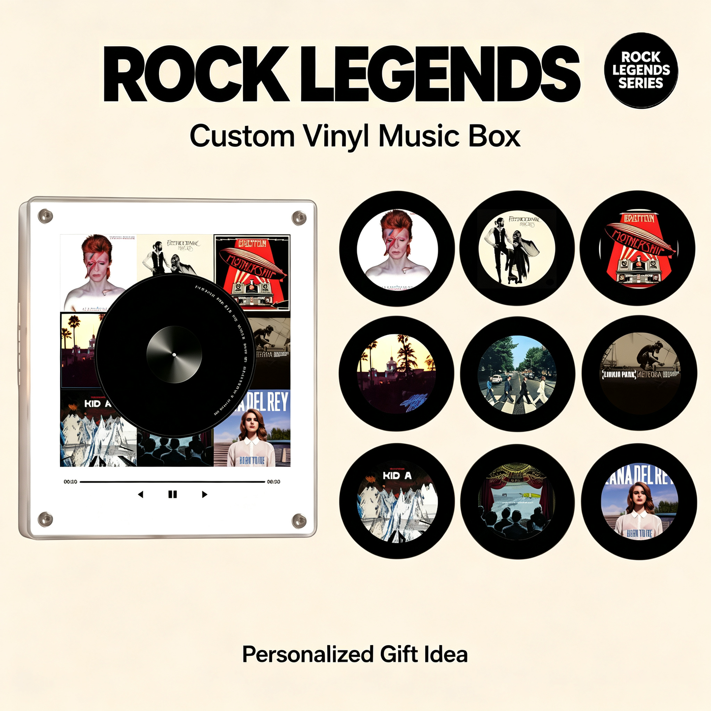 Magneo–Custom Record Music Box