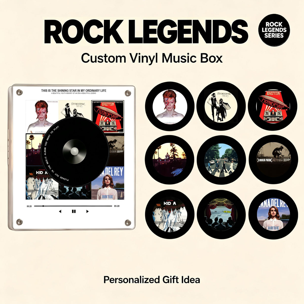 Magneo–Custom Record Music Box