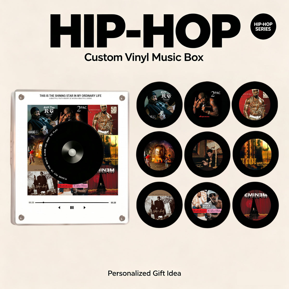 Magneo–Custom Record Music Box