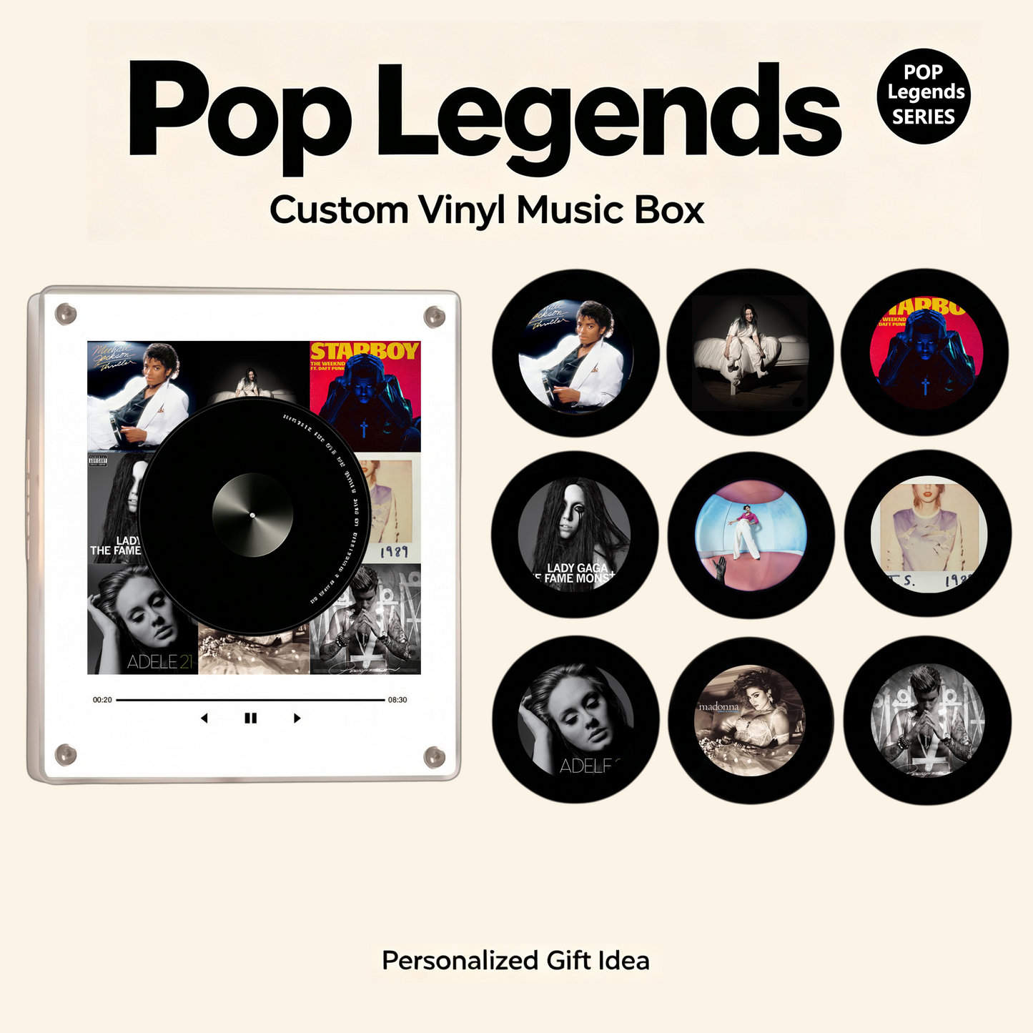 Magneo–Custom Record Music Box